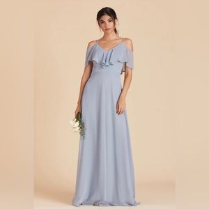 JANE CONVERTIBLE DRESS Dusty blue from Birdy Grey